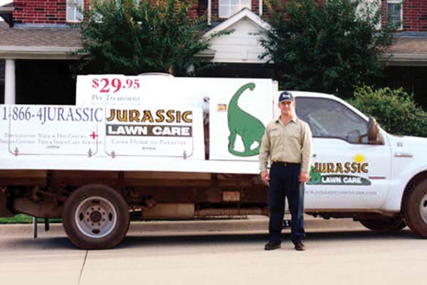 Jurassic Lawn Care Monitoring